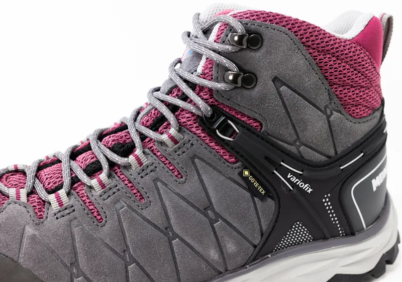 Meindl Womens Mondello Mid GTX Boots - Anthracite-Blackberry-6